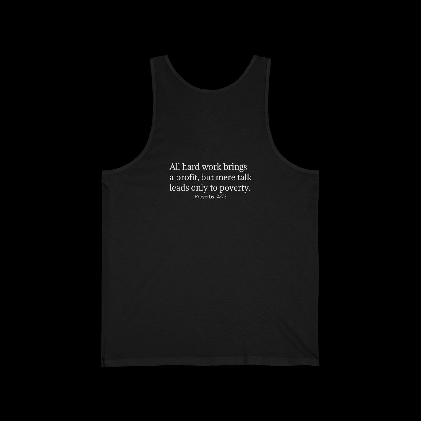 Proverbs Tank (Black)