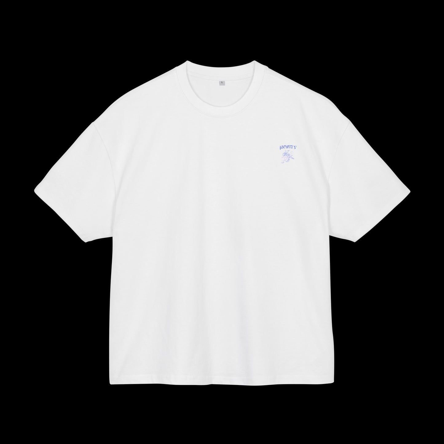 Boxy Backprint Cherub Shirt
