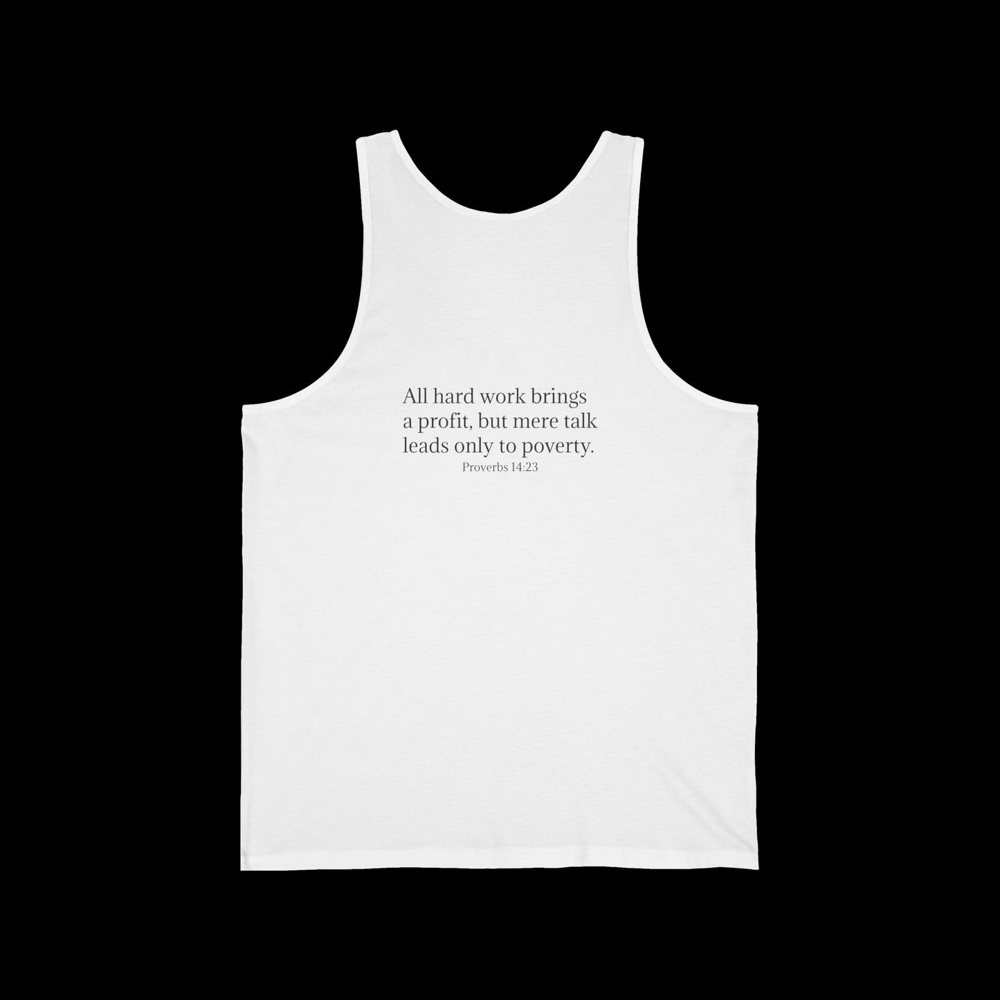 Proverbs Tank (White)