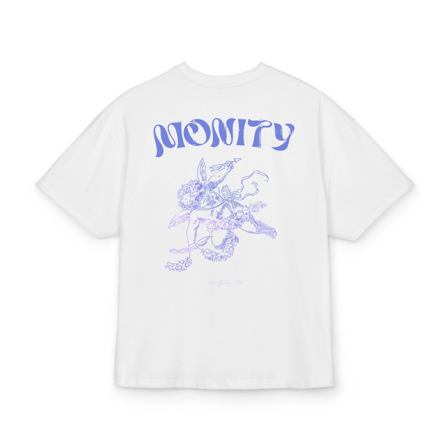 Boxy Backprint Cherub Shirt
