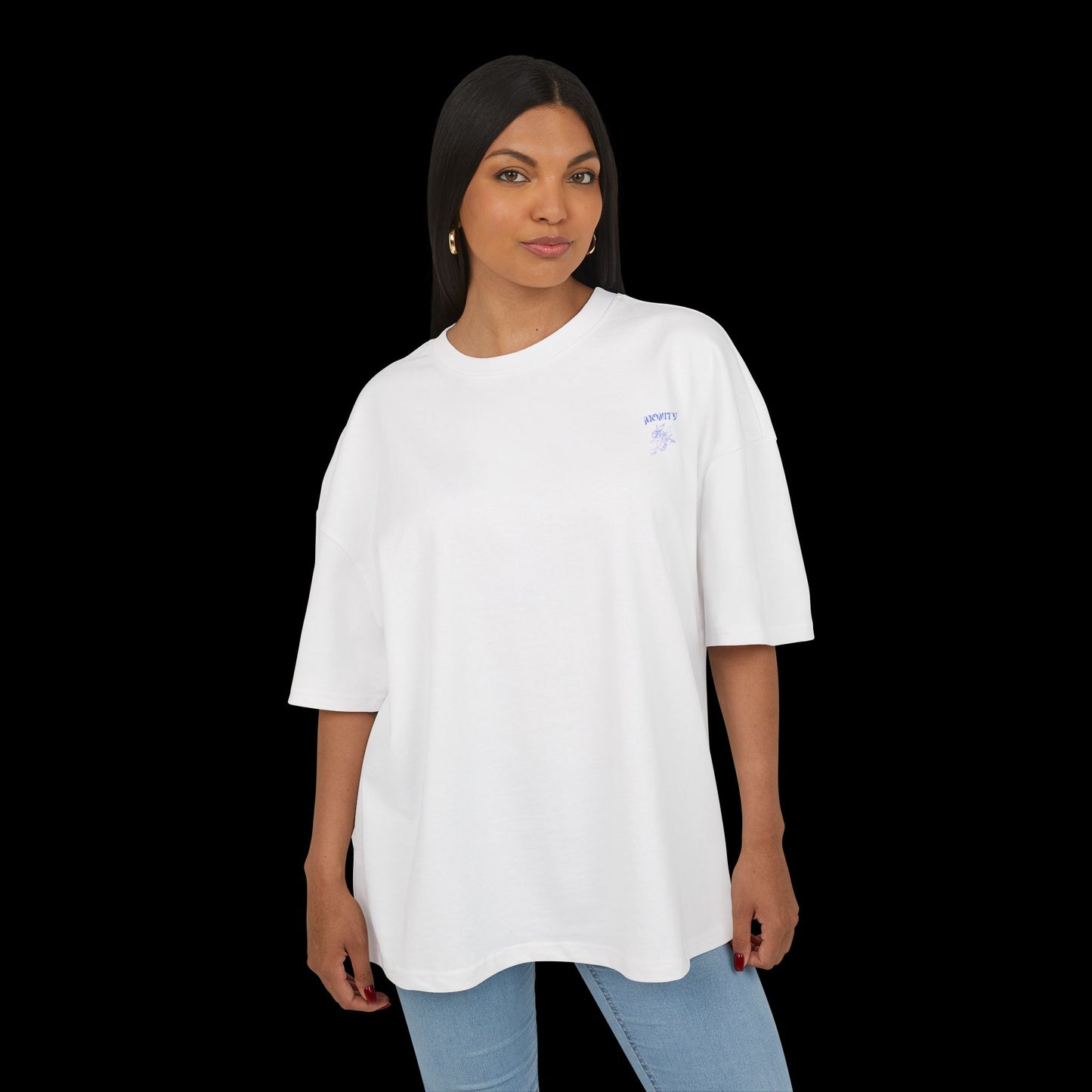 Boxy Backprint Cherub Shirt