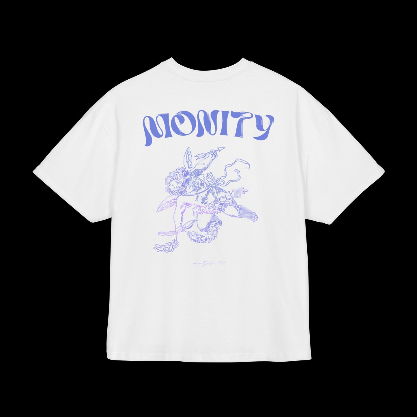 Boxy Backprint Cherub Shirt