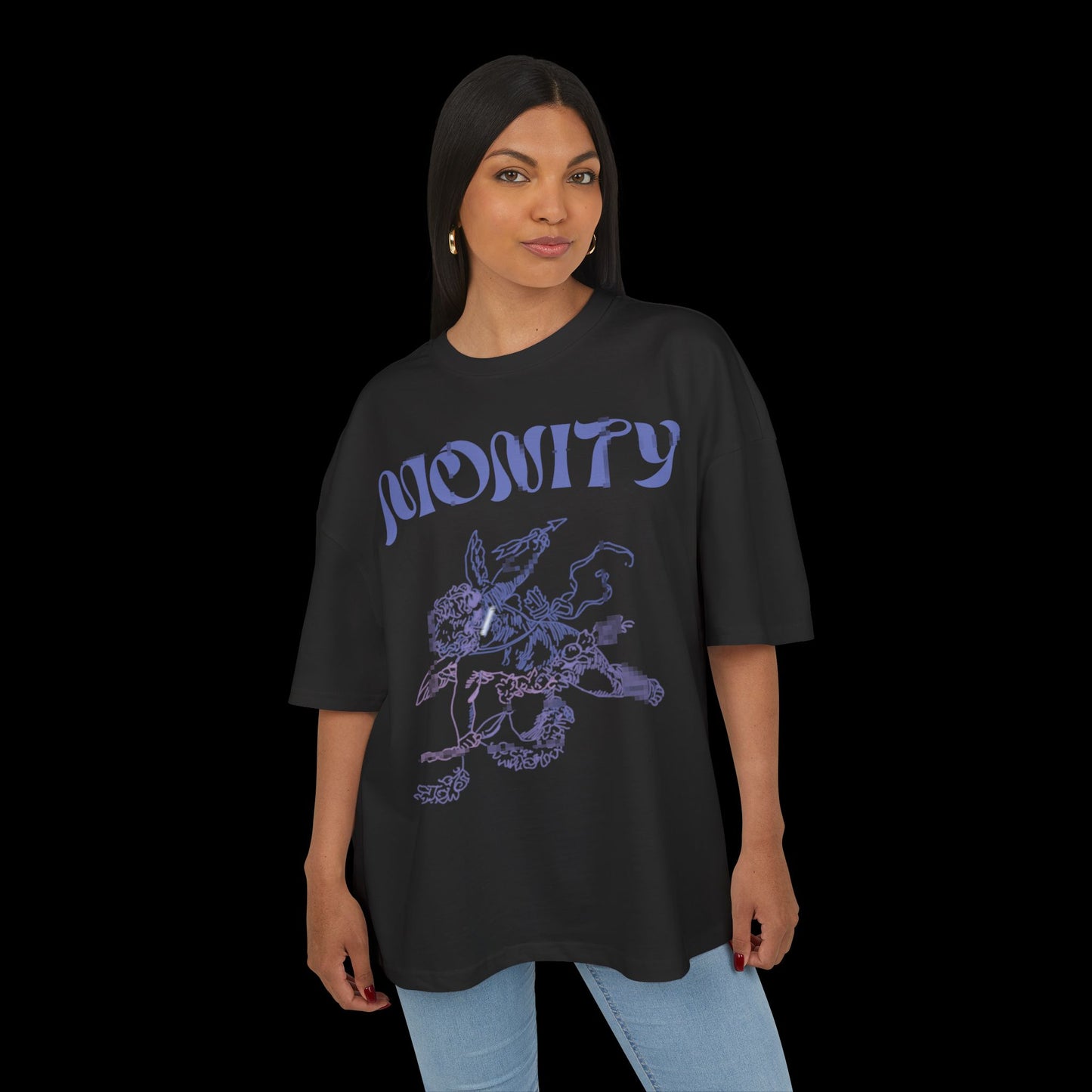 Boxy Fit Shirt - Black